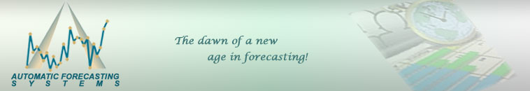 Automatic Forecasting Systems-Home,Autobox,forecasting,time series ...